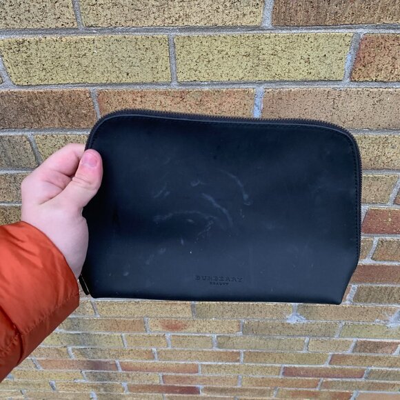 Burberry Beauty Makeup Bag Black - Picture 2 of 9